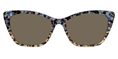 The Polarized Oasis Tortoise Split Sun Top