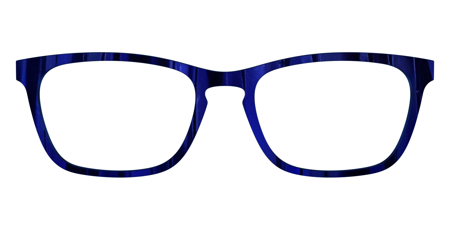 The Indigo Moire Stripes