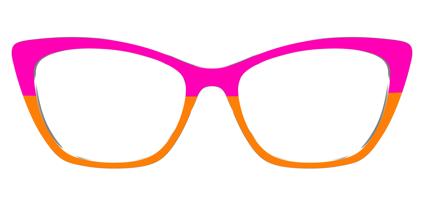 The Cerise and Tangerine Split