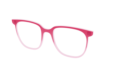 The Flamingo to Blush Gradient Crystal