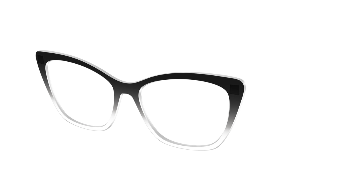 The Black Gradient Crystal
