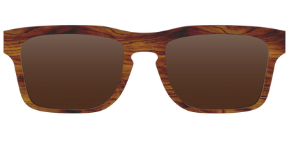 The Polarized Woodgrain Sun Top