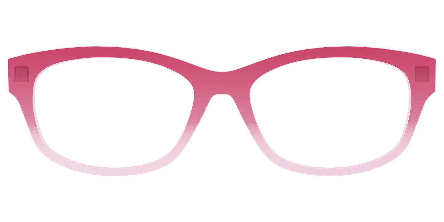 The Flamingo to Blush Gradient Crystal