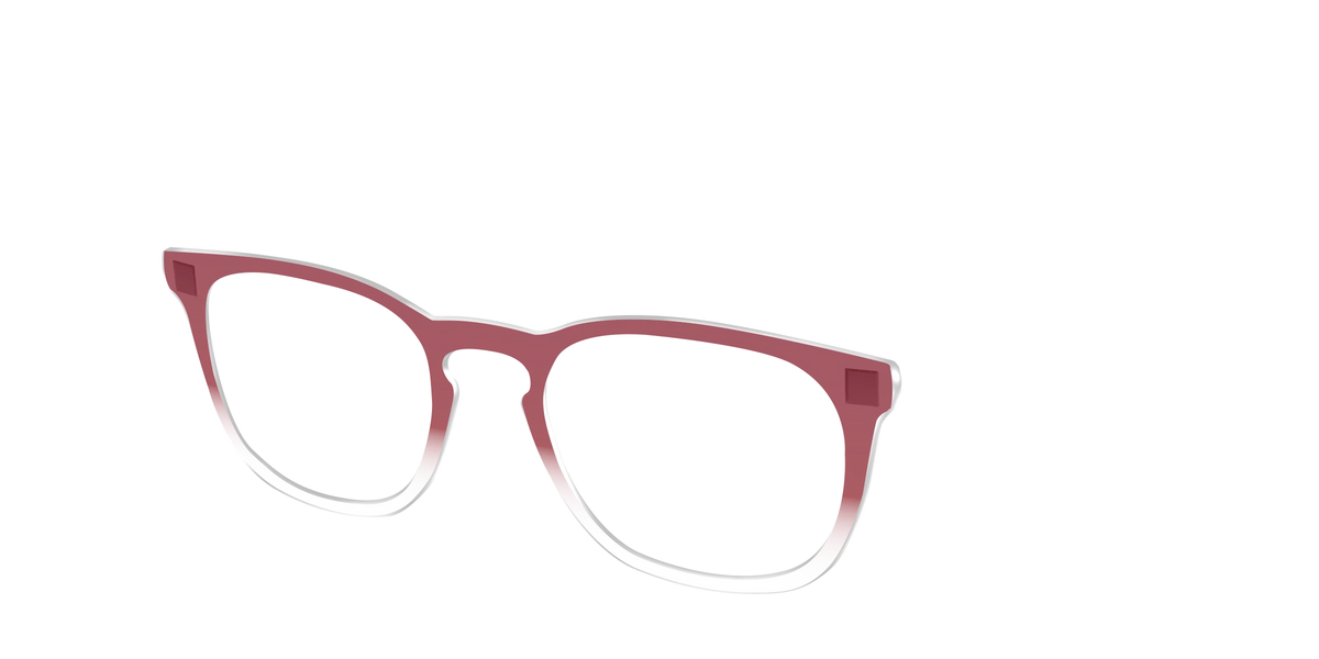 The Burgundy Gradient Crystal