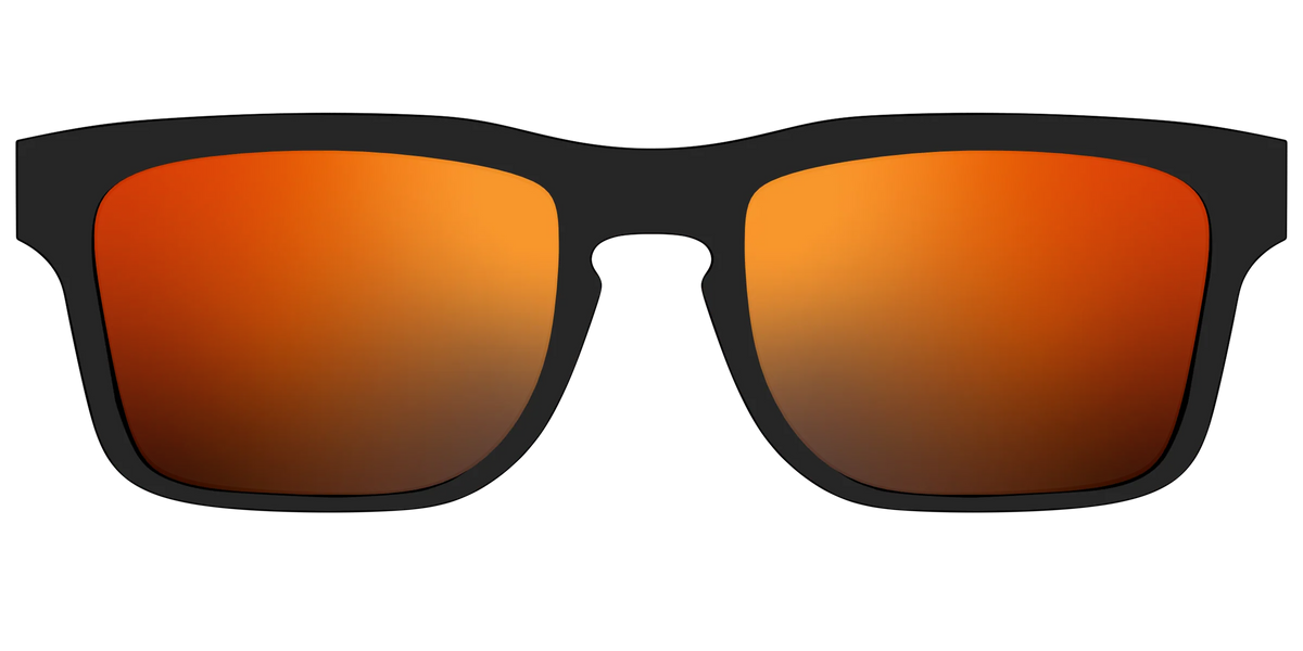 The Polarized Orange Reflective Sun Top