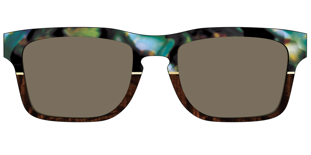The Polarized Mirage Split with Gold Foil Sun Top