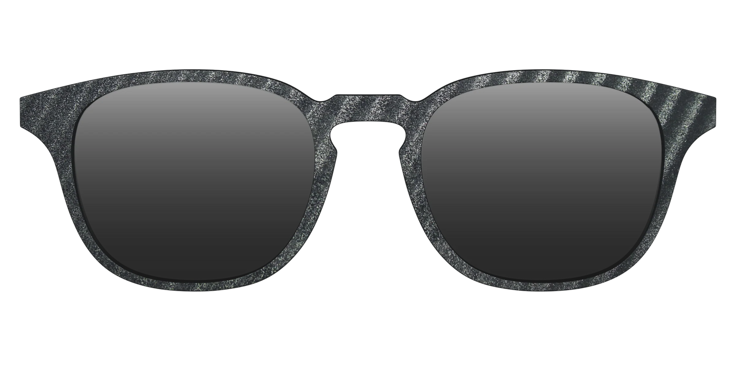 The Polarized Obsidian Stripe Sun Top