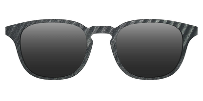 The Polarized Obsidian Stripe Sun Top