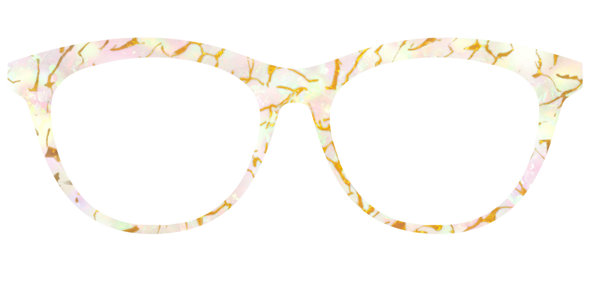 The Opalescent Pearl with Gold Streaks