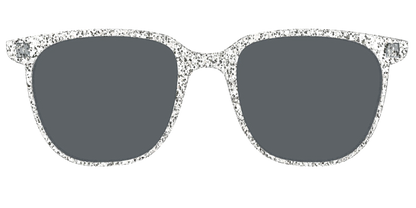 The Polarized Silver Sparkle Sun Top