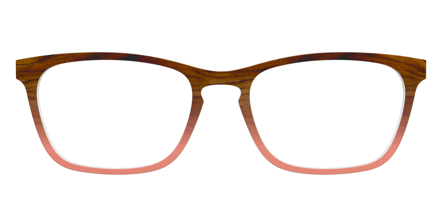 The Woodgrain to Peach Gradient