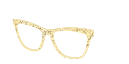 The Yellow Shimmer Petals with Gold Foil