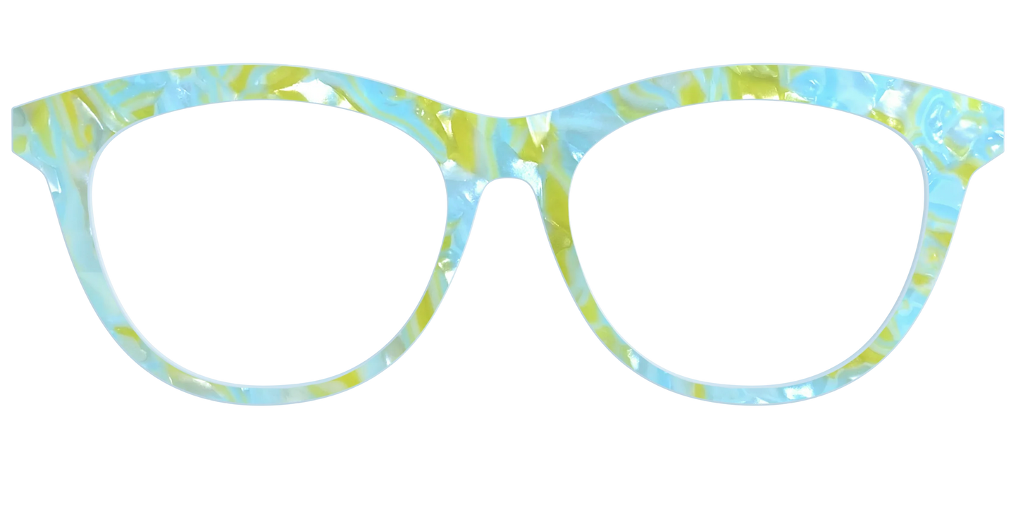 The Blue Lemonade Pearl Marble