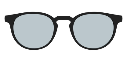 The Black With Slate Blue Lens