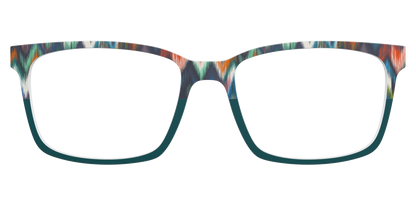 The Teal Ikat Split