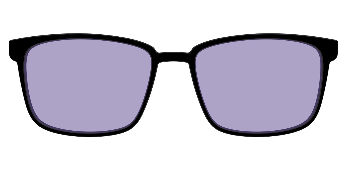 The Black With Celestial Purple Lens