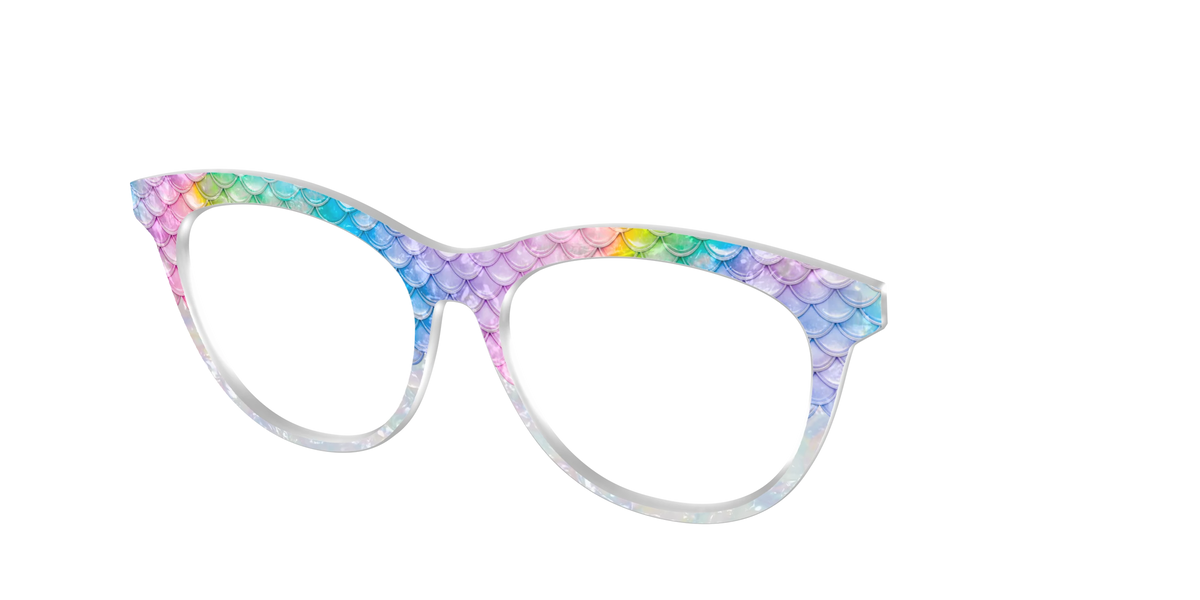 The Rainbow Pearl Scales Crystal