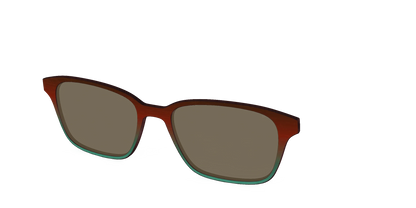 The Polarized Mahogany to Juniper Woodgrain Sun Top