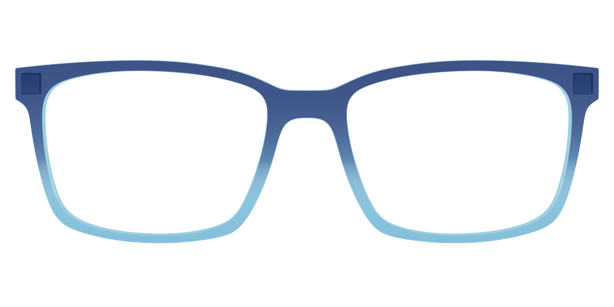 The Indigo to Sky Blue Gradient Crystal