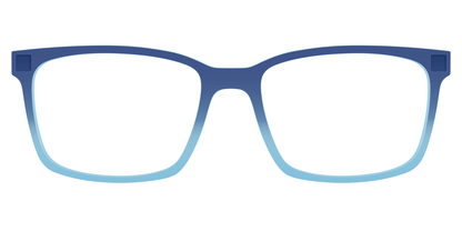The Indigo to Sky Blue Gradient Crystal