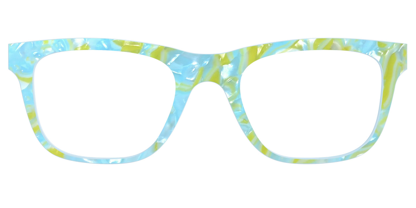 The Blue Lemonade Pearl Marble