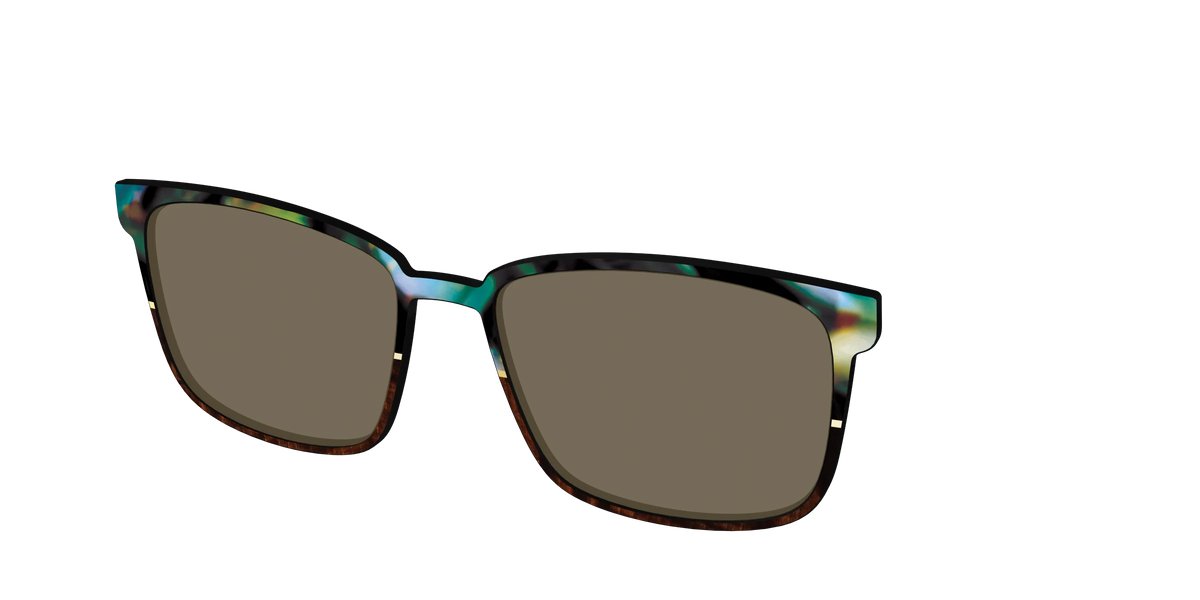 The Polarized Mirage Split with Gold Foil Sun Top