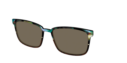 The Polarized Mirage Split with Gold Foil Sun Top
