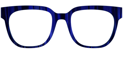 The Indigo Moire Stripes