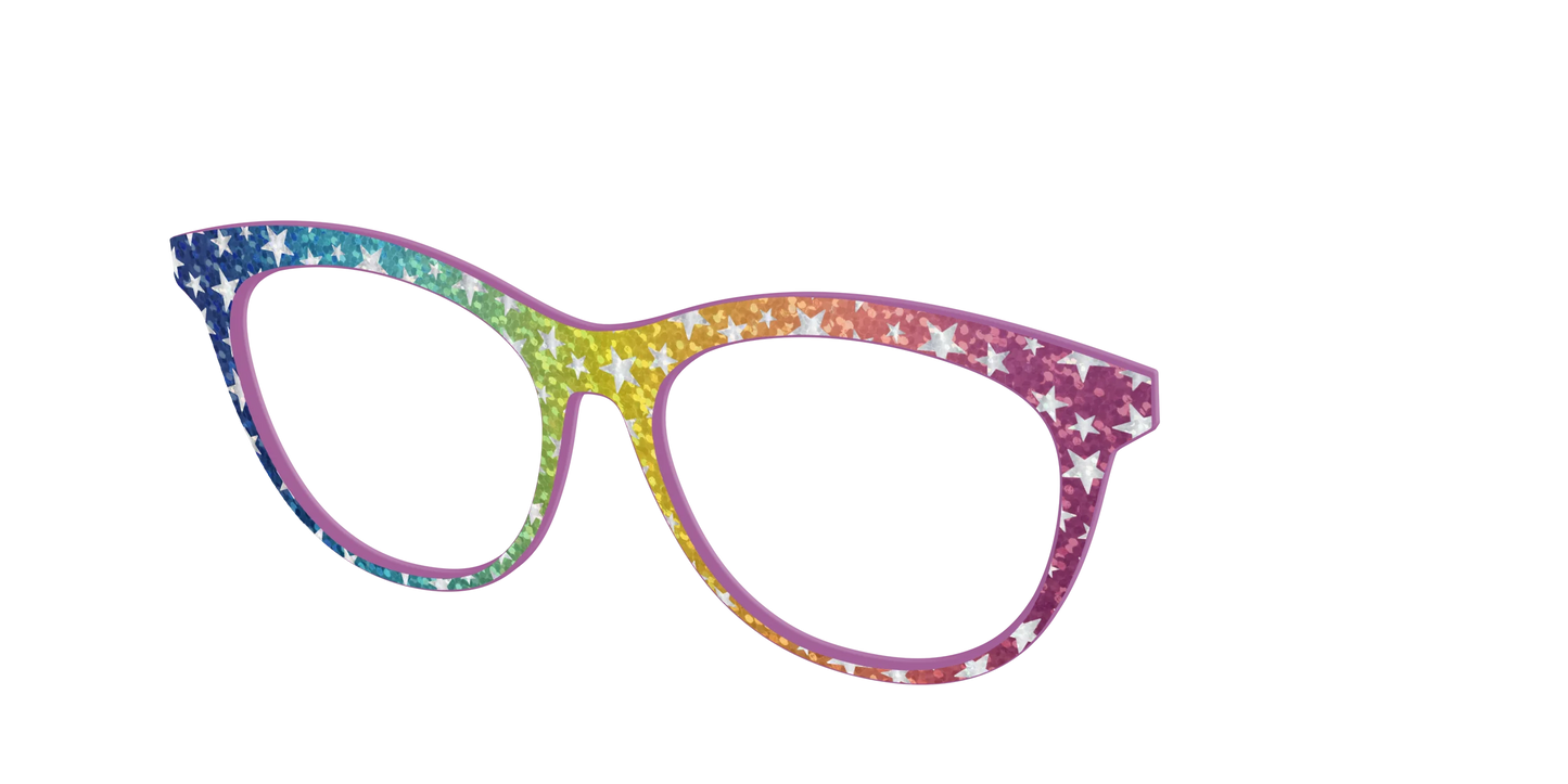 The Iridescent Rainbow Stars