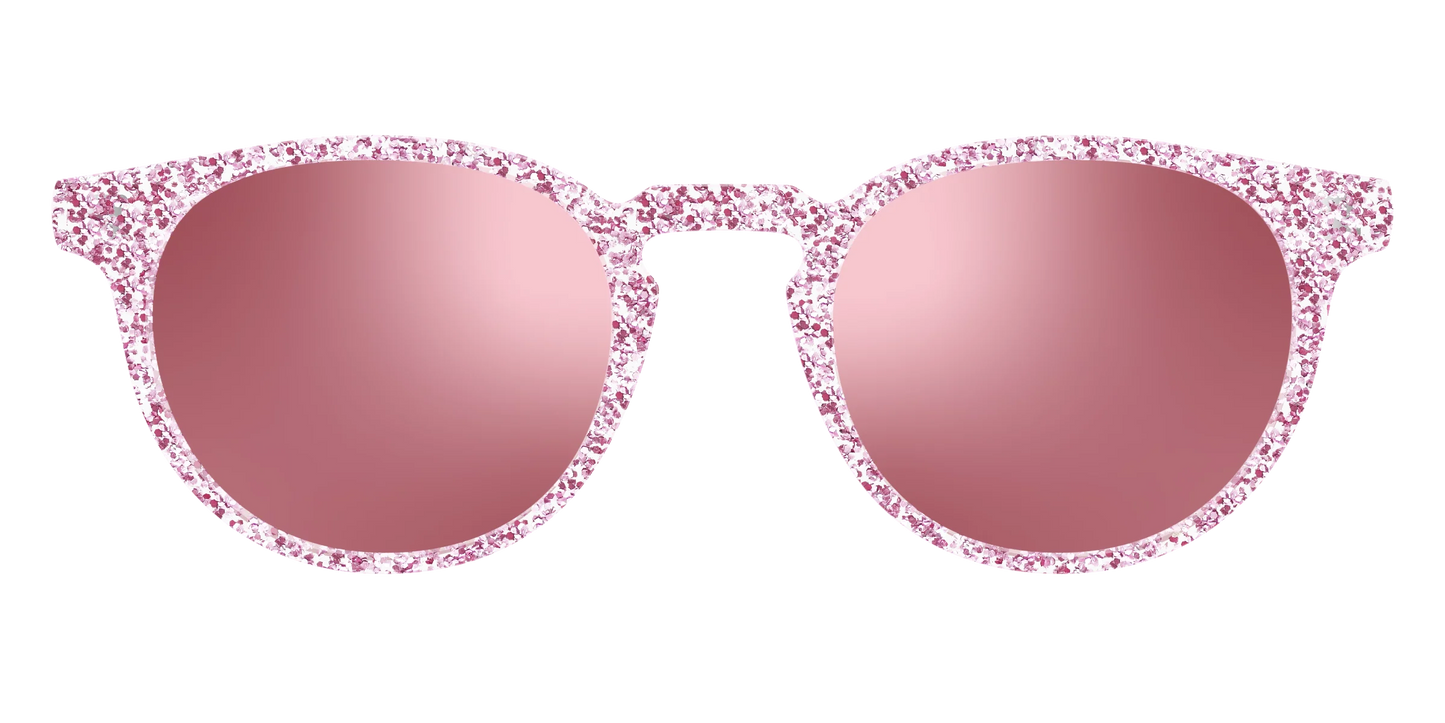 The Polarized Rose Gold Sparkle Sun Top