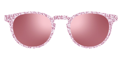 The Polarized Rose Gold Sparkle Sun Top