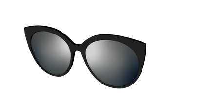 The Polarized Silver Reflective Sun Top