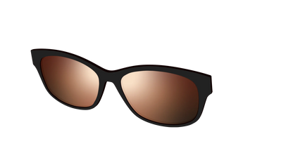 The Polarized Gold Reflective Sun Top