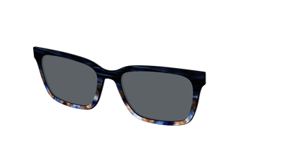 The Polarized Blue Horn Tortoise Sun Top