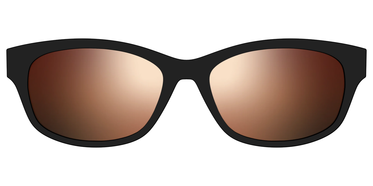 The Polarized Gold Reflective Sun Top