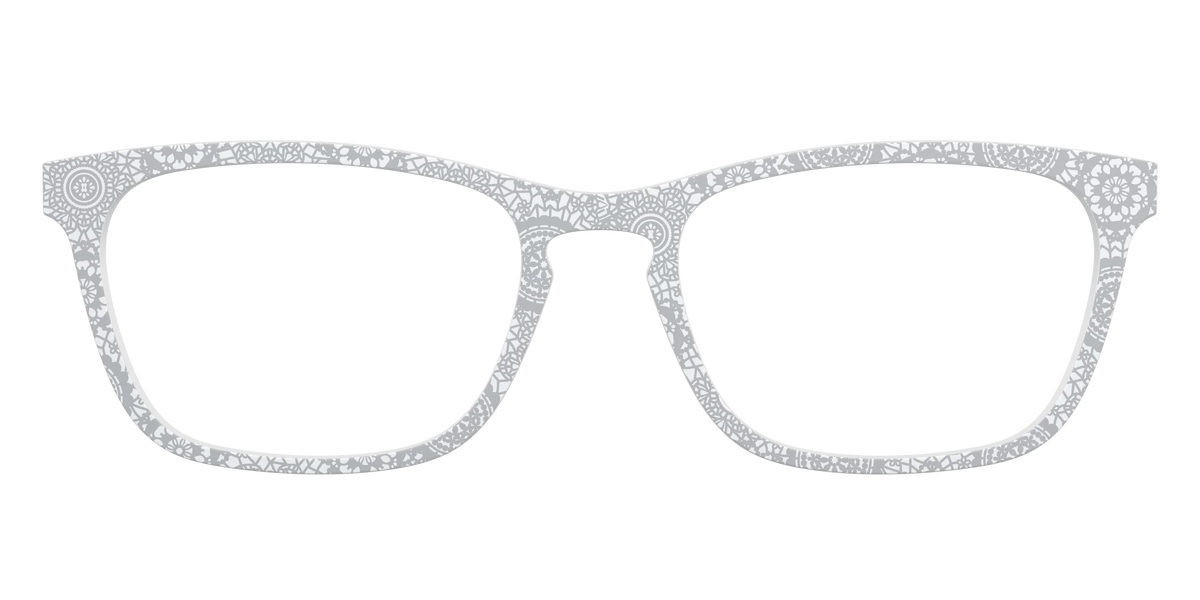 The Pale Gray Medallion Lace
