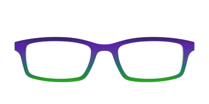 The Ultra Violet to Bright Green Gradient