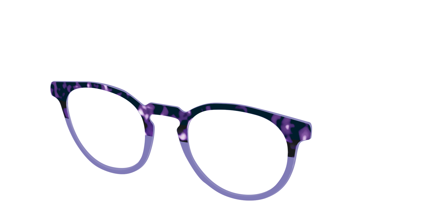 The Iris Tortoise Crystal Split
