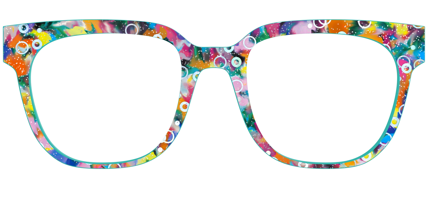 The Imaginative Tortoise with Bubble Glitter