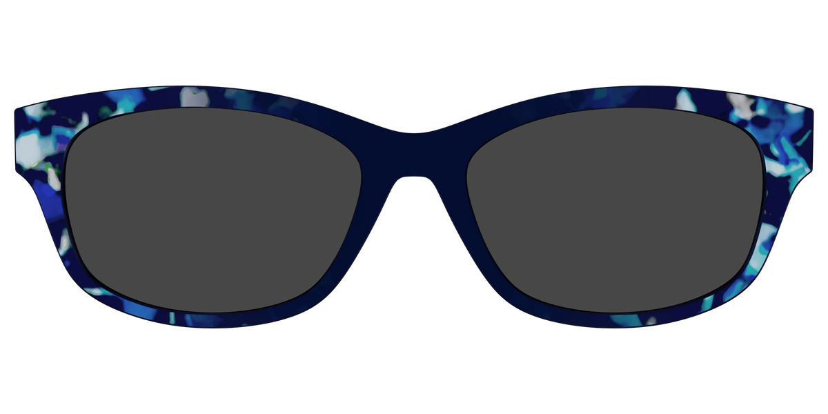The Polarized Indigo Tortoise Sun Top