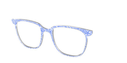 The Reef Blue Shell Lace