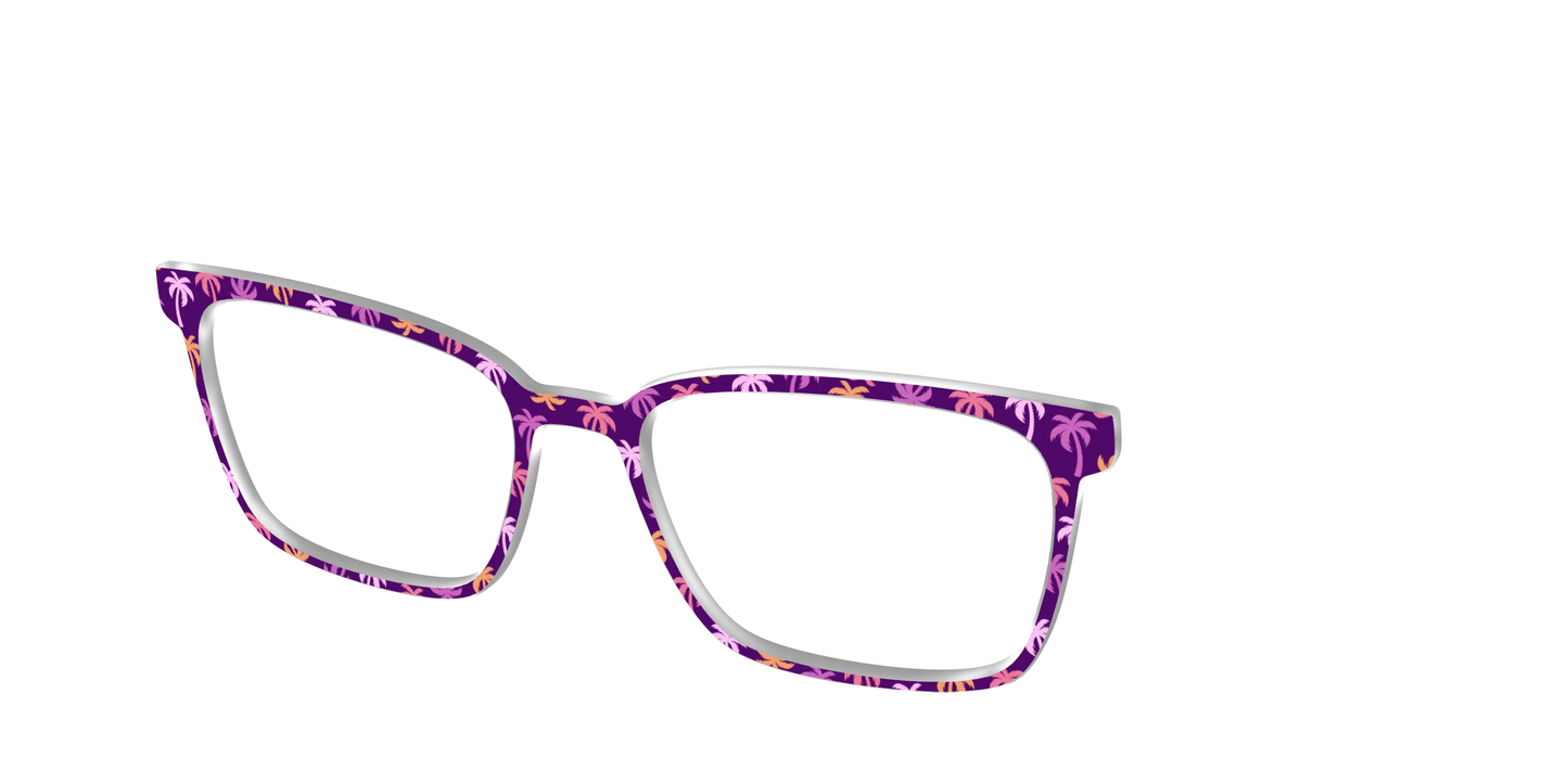 The Violet Palm Trees