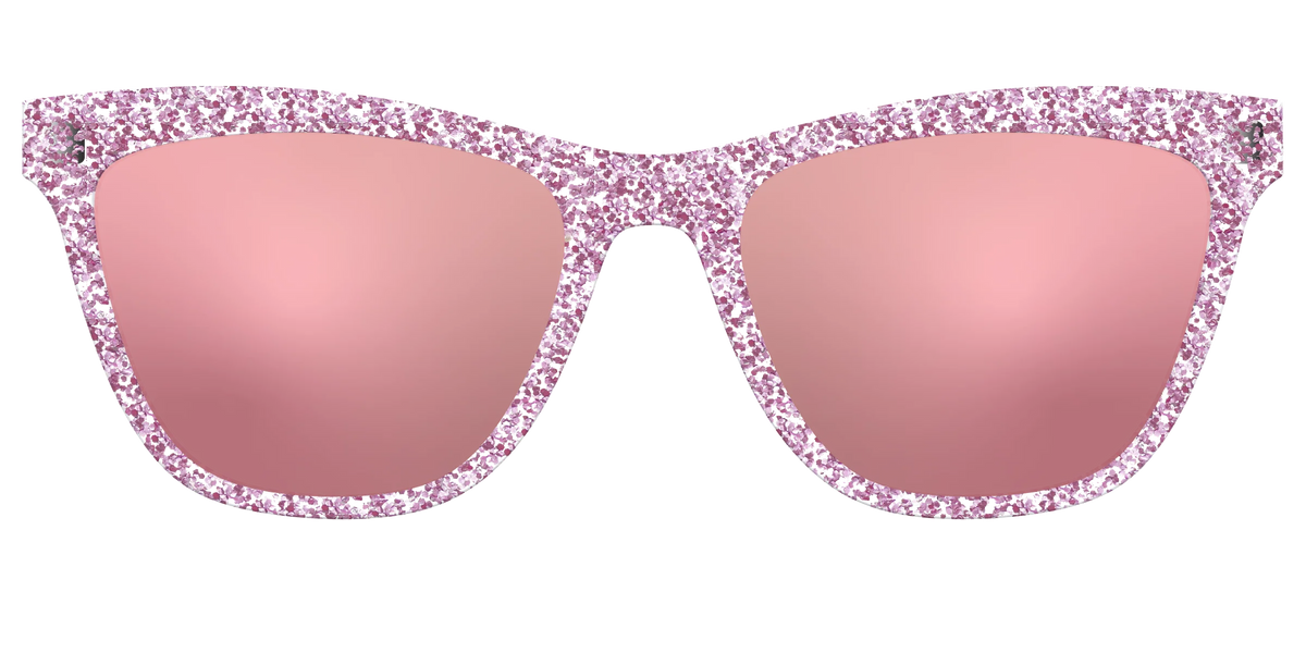 The Polarized Rose Gold Sparkle Sun Top