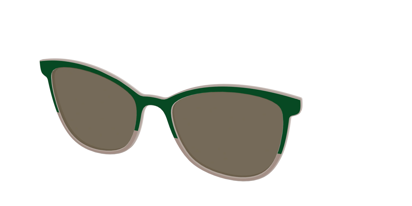 The Polarized Cedar & Sap Crystal Split Sun Top