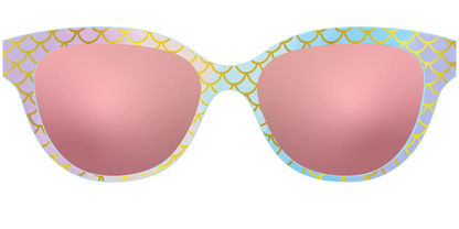 The Polarized Rainbow Mermaid Sun Top