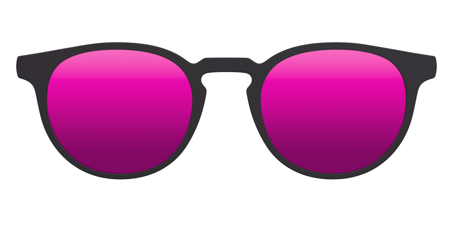 The Polarized Pink Reflective Sun Top