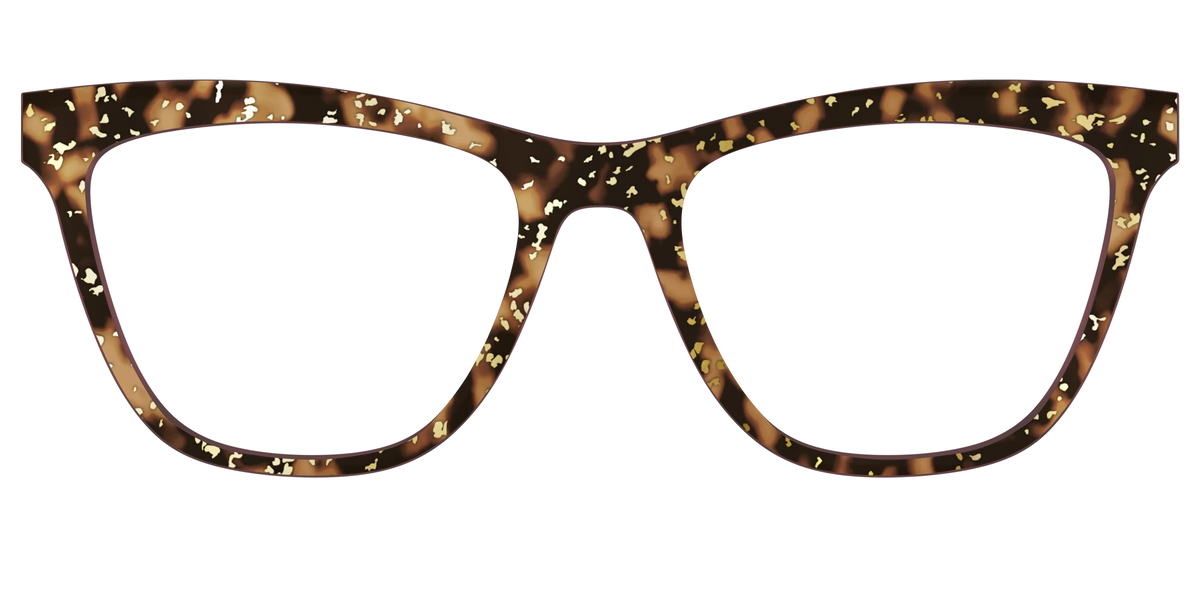 The Sandalwood Tortoise with Gold Foil