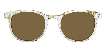 The Polarized Ivory Sand Pearl Shell Sun Top