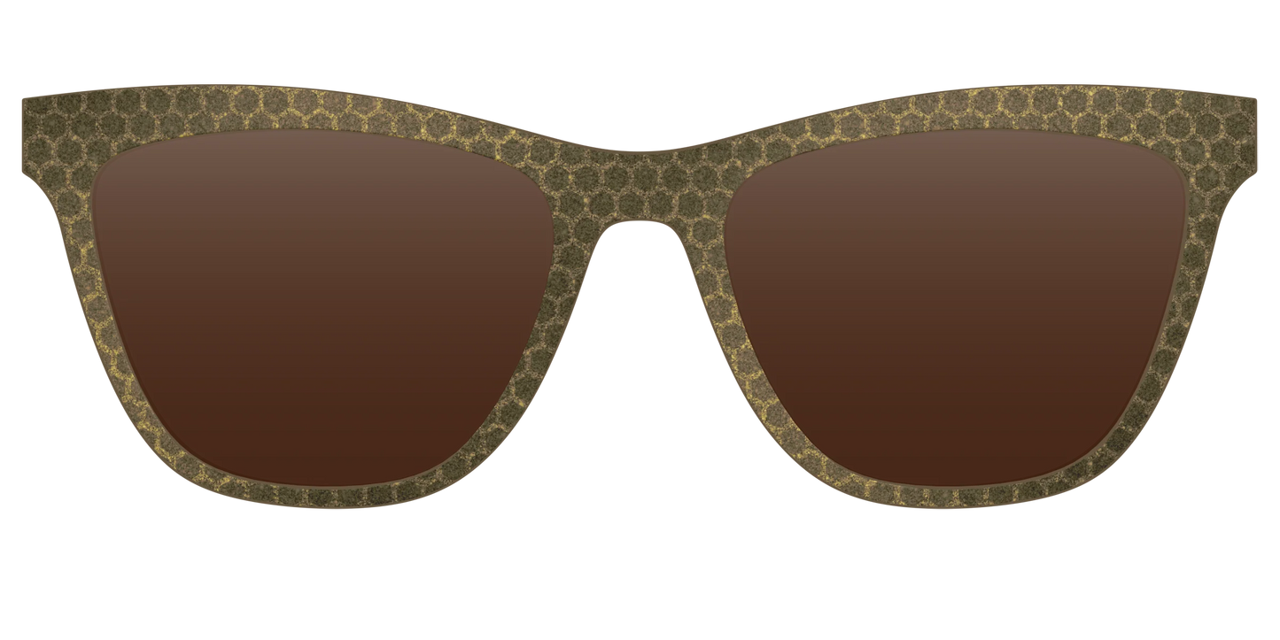 The Polarized Honeycomb Sun Top