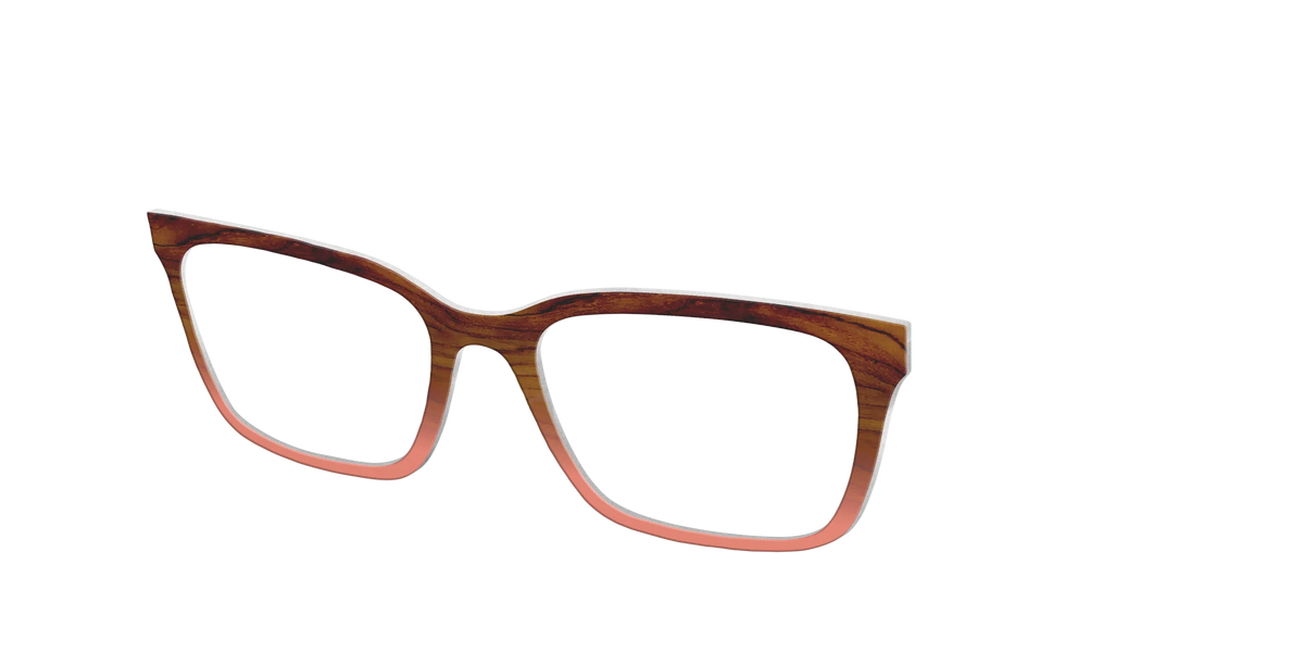 The Woodgrain to Peach Gradient